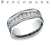 14K 0.96ct Diamond Wedding-Band