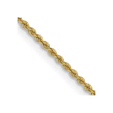 14K 26 inch 2mm Regular Rope with Lobster Clasp Chain