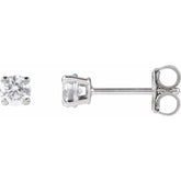 14K White Gold 1/10 CTW Lab-Grown Diamond Stud Earrings