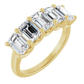 14K Yellow Gold 3 CTW Lab-Grown Diamond Anniversary Band