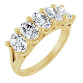 14K Yellow Gold 1 7/8 CTW Lab-Grown Diamond Anniversary Band