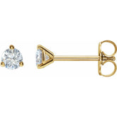 14K Yellow Gold 5/8 CTW Lab-Grown Diamond Stud Earrings