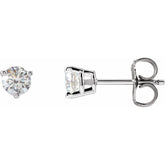 14K White Gold 1/2 CTW Natural Diamond Earrings