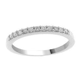 14K 0.15ct Diamond Prong-set Wedding-Band