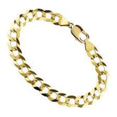 10K 9MM 9" Curb-Link Bracelet