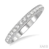 14K 0.33ct Diamond Prong-set Wedding-Band