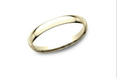 14K 2mm Size-7 Wedding Band