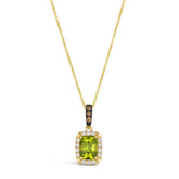 14K 0.36ct-Diamond 2.86ct/Citrine Fashion Necklaces
