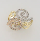 14k 0.96ct Diamond Fashion Ring