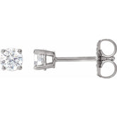 14K White Gold 1/3 CTW Natural Diamond Earrings