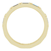 14K Yellow 1 1/6 CTW Natural Diamond Eternity Band Size 5