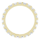 14K Yellow 1 1/6 CTW Natural Diamond Eternity Band Size 6