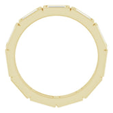 14K Yellow 1 CTW Natural Diamond Eternity Band Size 6