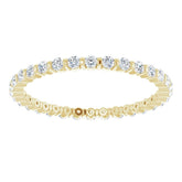 14K Yellow 1/2 CTW Natural Diamond Eternity Band Size 6