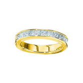 14K 0.33ct Diamond Channel-set Wedding-Band