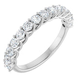 Platinum 7/8 CTW Lab-Grown Diamond Anniversary Band