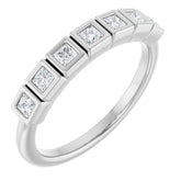 Platinum 1/3 CTW Lab-Grown Diamond Anniversary Band