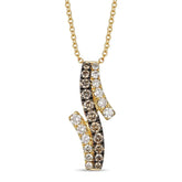 14K 0.65ct Diamond LeVian Pendants