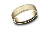 14K 6.5mm Size-10 Wedding Band