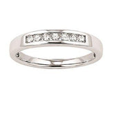 14K 0.50ct Diamond Channel-Set Wedding-Band