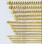 14K 7mm 16"S Miami-Cuban Chain