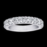14K 2.00ct Diamond Prong-Set Wedding-Band