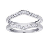 14K 1.00ct Diamond Prong-Set Ring-Guard