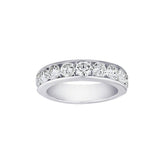 14K 0.10ct Diamond Channel-Set Semi-Mount