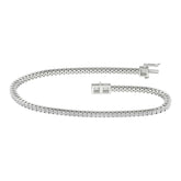 14K 2.00ct H-Color/VS-Clarity Lab-Diamond Tennis-Bracelet