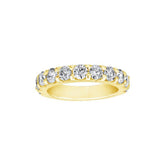 14K 0.50ct Diamond Prong-Set Wedding-Band