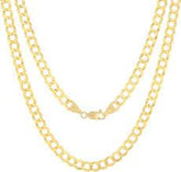 10K 3.5mm 18" Cuban Chain