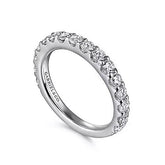 14K 0.25ct Diamond Prong-Set Wedding-Band