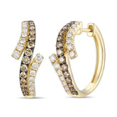 14K 1.22ct Diamond LeVian Hoop-Earrings