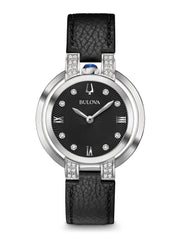 Bulova Ladies Sapphire Diamond Watch
