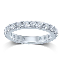 14K 1.00ct Diamond Eternity Band