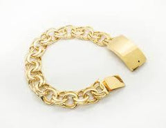 10K 8.5mm 8.5" Chino-link Bracelet