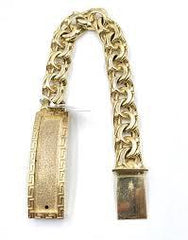 10K 8.5mm 8.5" Chino-link Bracelet