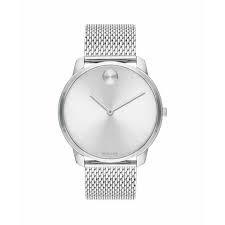 Movado Sports-Edition Silver-Tone Watch