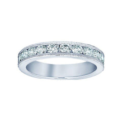 14K 0.35ct Diamond Prong-set Wedding-Band