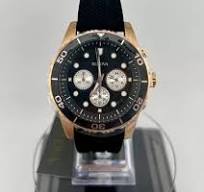 Bulova Sporty Chronograph Mens-Watch Rose-Tone