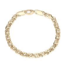 10K 6MM 8" Chino-Link Bracelet