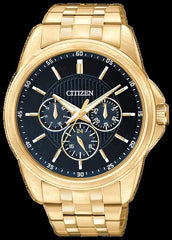 Citizen  Quartz Chronograph Black-Dial Men's-Watch