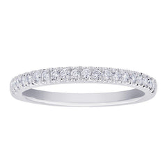 14K 1.00ct Diamond Prong-set Wedding-Band