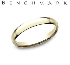 14K 2.5MM 5 WEDDING BAND