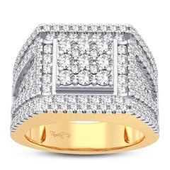 10K 2.55CT-Diamond Men's Ring