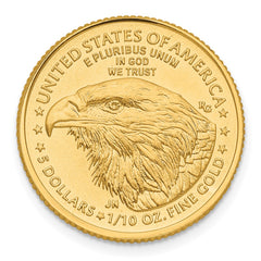 22k 1/10th oz American Eagle Coin