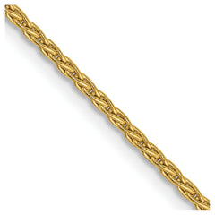 14k 26 inch 1.5mm Parisian Wheat with Lobster Clasp Chain