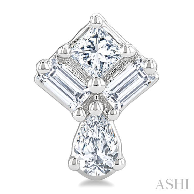 .33CTTWDM PETI MIX FANCY SH ER WG 14K-G*