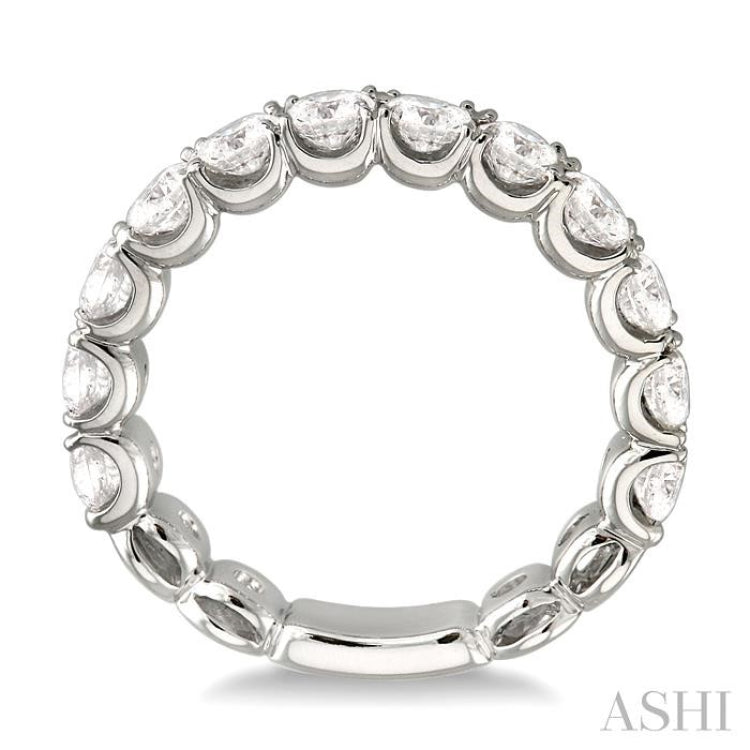 2 ctw Diamond Matching Wedding Band in 18K White Gold
