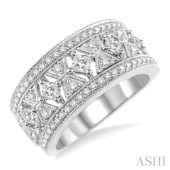 7/8 ctw Diamond Fashion Band in 14K White Gold